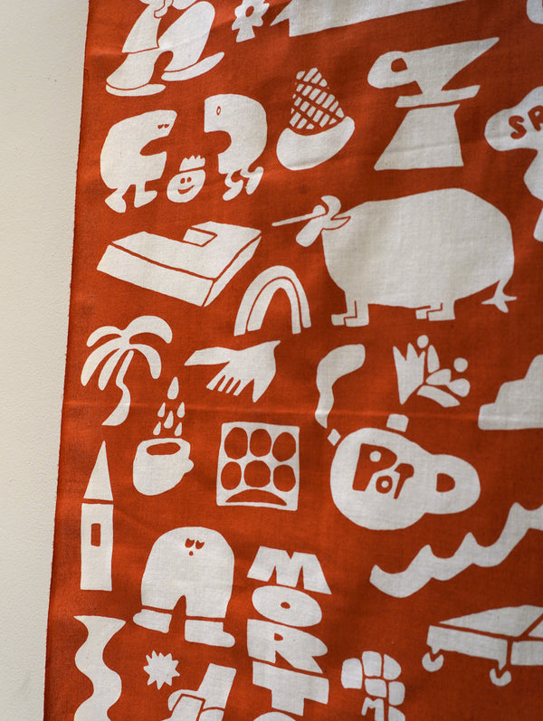 SR×Mortar market<br>てぬぐい